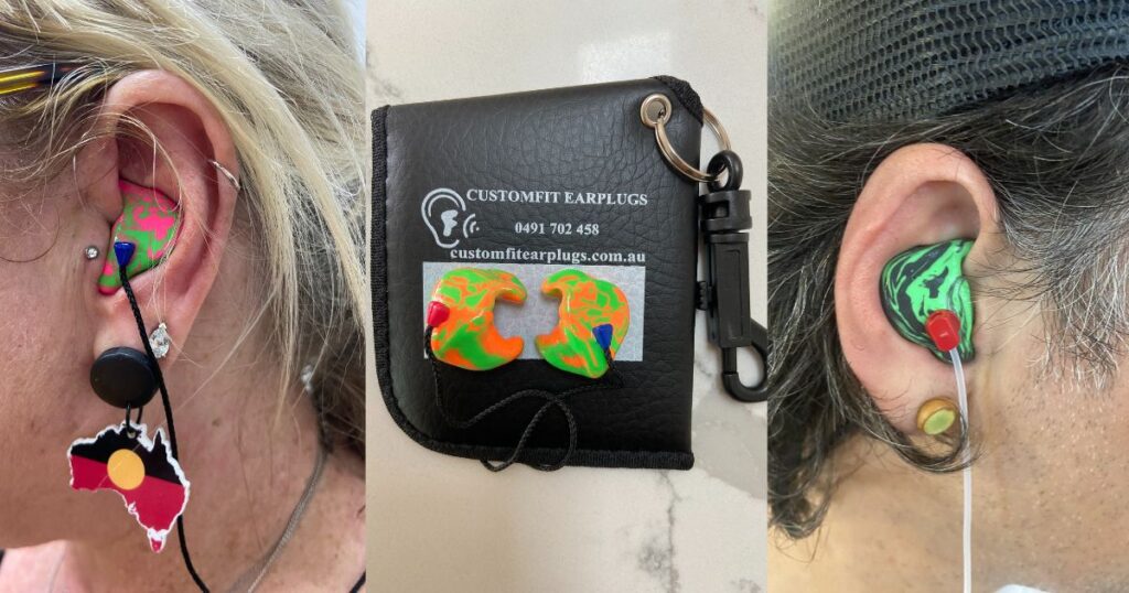custom earplugs Sydney. Ideal for swimming, shooting, sleeping and noise.